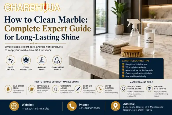 Learn what can I use to clean marble with pH-neutral cleaners, soft cloths, and professional polishing for deep stains.